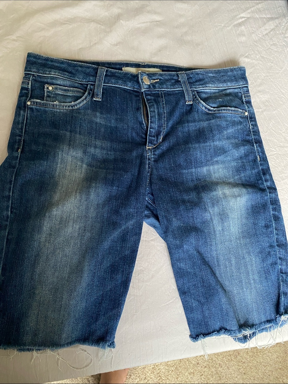 Joe's Jeans Medium Blue Cutoff Denim Shorts
